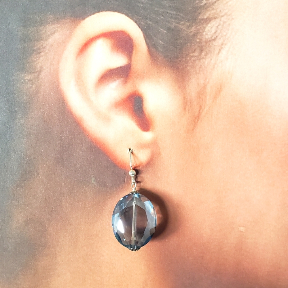 Glass beads earrings